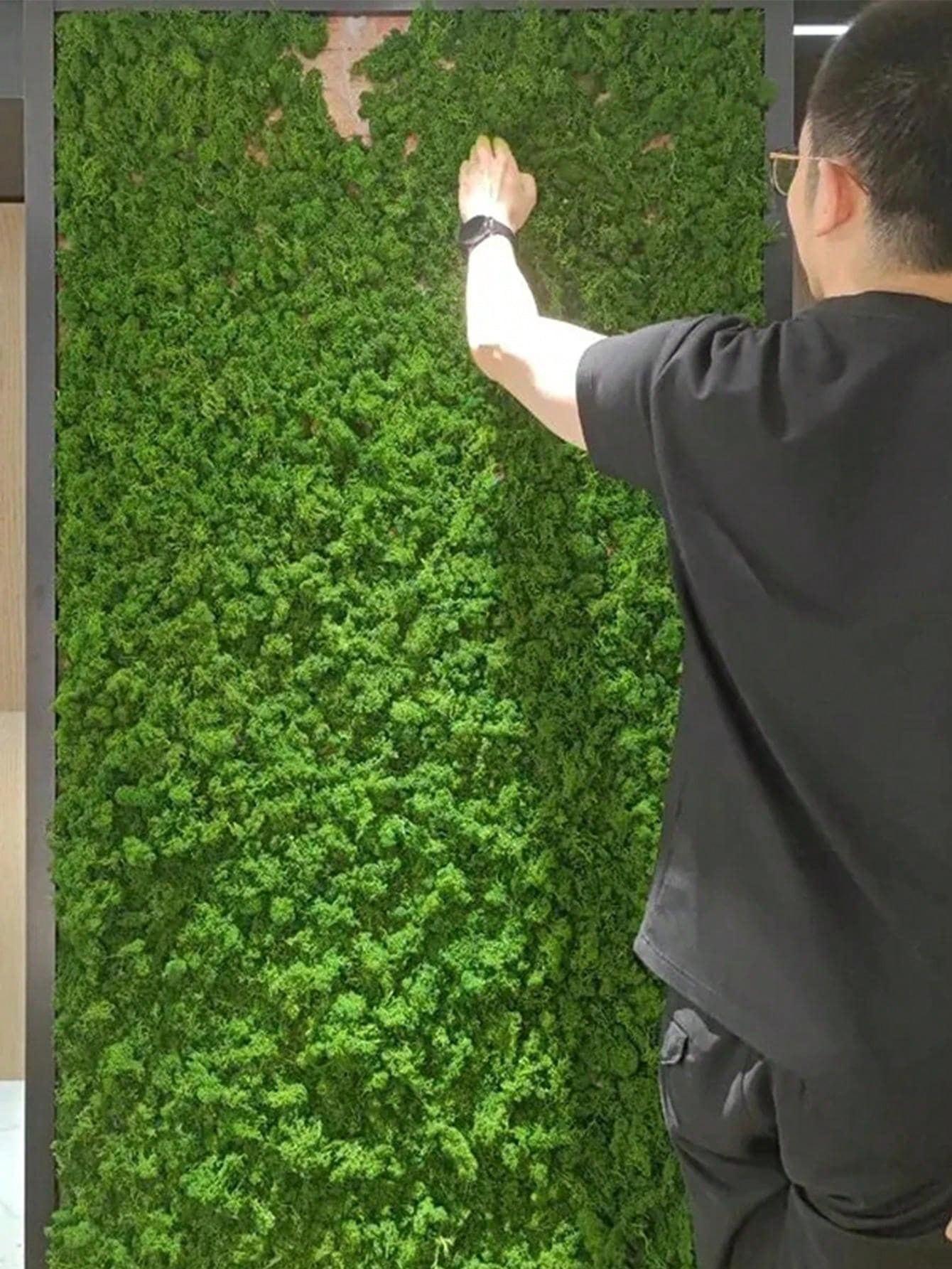 Realistic Artificial Moss, Artificial Simulation Plant, Dual-Purpose Decoration for Walls and Micro Landscapes, Perfect for Festive Gifts and Scene Decorations