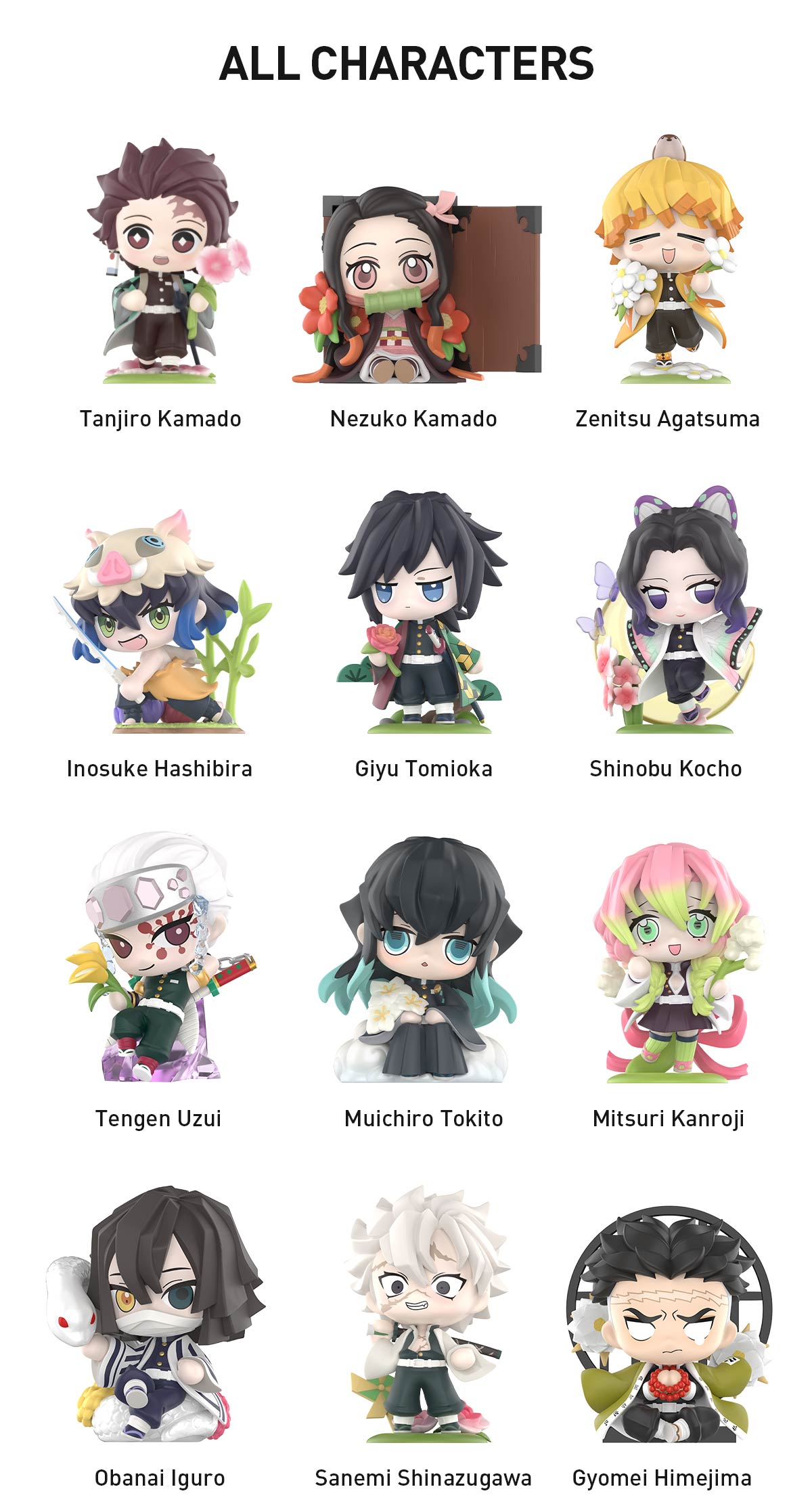 Unboxing-Kimetsu no Yaiba Birth Flower Series Figures-3.0