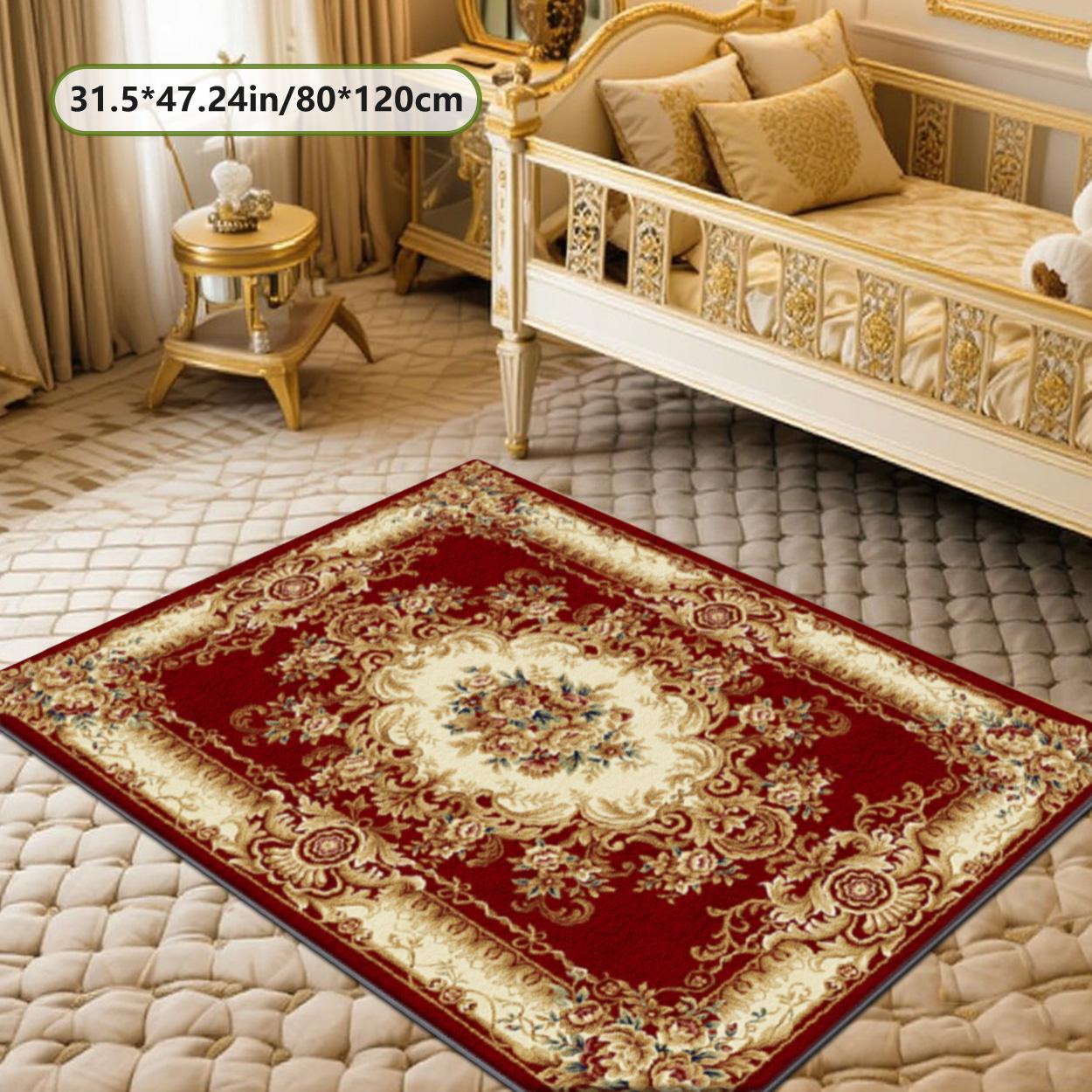 Velvet soft and comfortable patterned printed carpet, suitable for multiple scenarios, available in various sizes, soft and non-shedding.