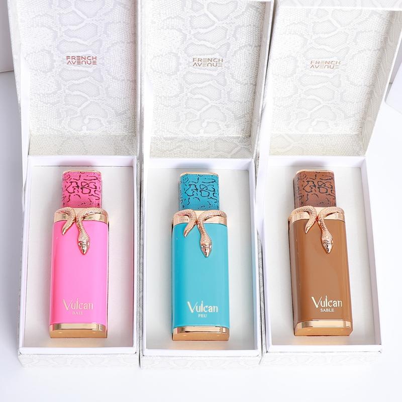 Vulcan Fragrance Feu100ml, EDP Fragrance, Long-Lasting Fresh Floral Scent, Unisex Perfume for Men & Women, Perfect Gift Idea, Arabic Style