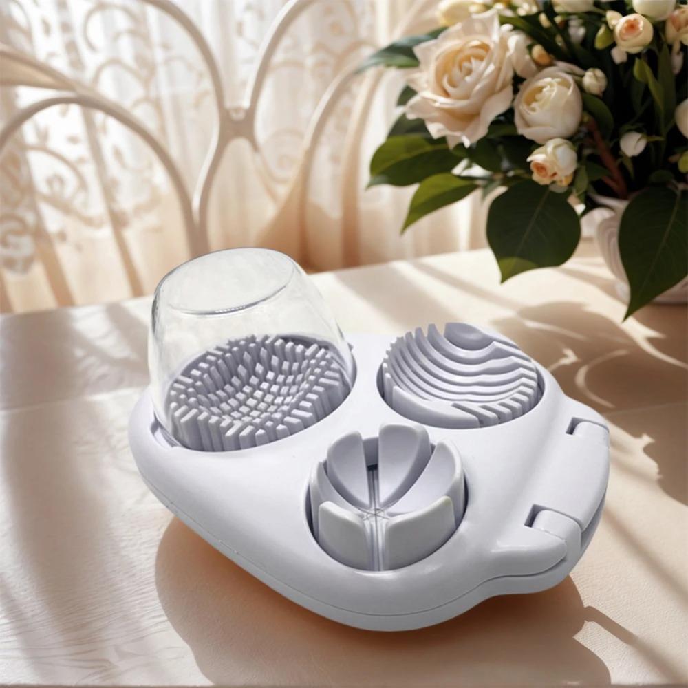 Multi-Function Kitchen Vegetable Cutter Stainless Steel 3-in-1 Egg Boiler & Slicer