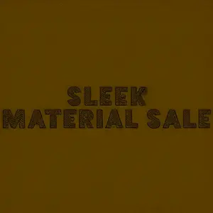 Sleek Material Sale