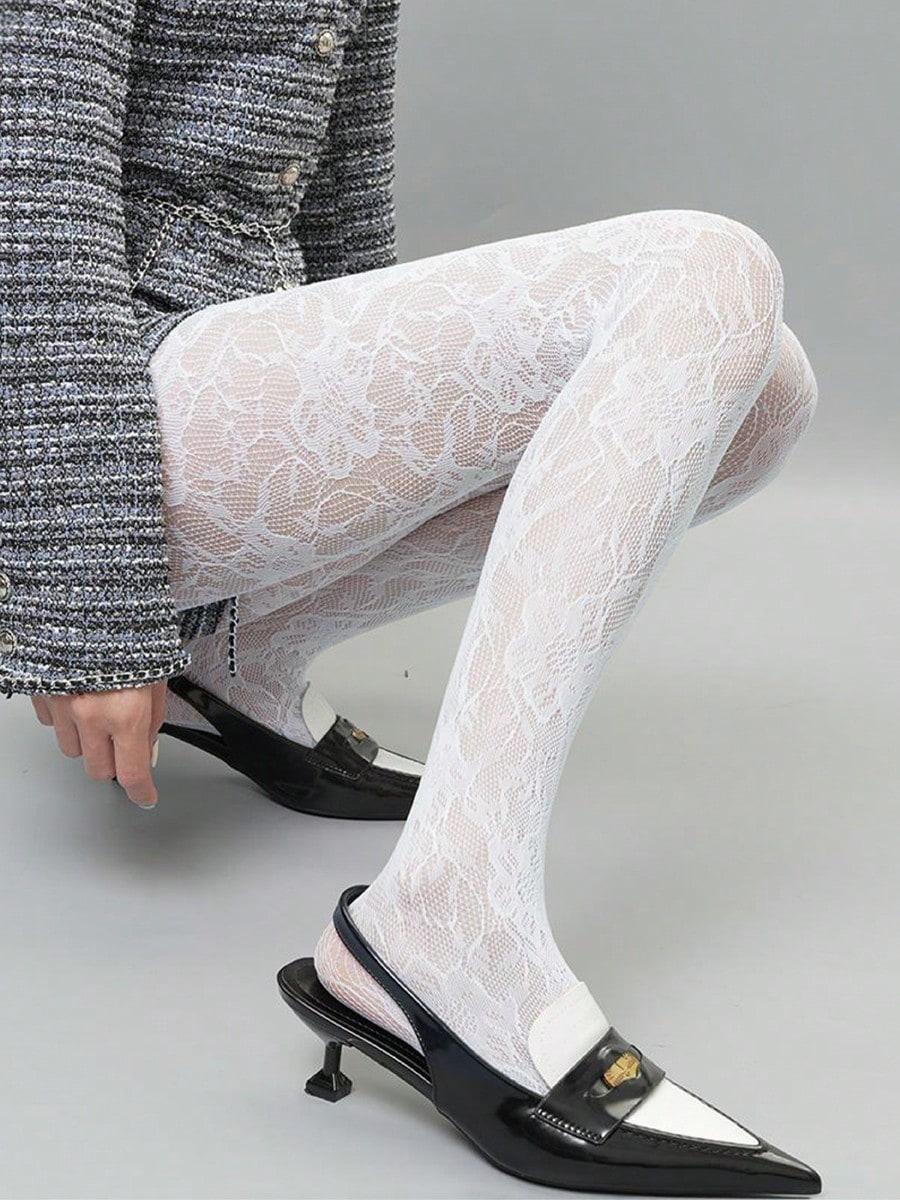 2 Pairs Women's Unique Net Socks, Thin Stockings, Perfect for Daily Wear, Various Parties and Holidays