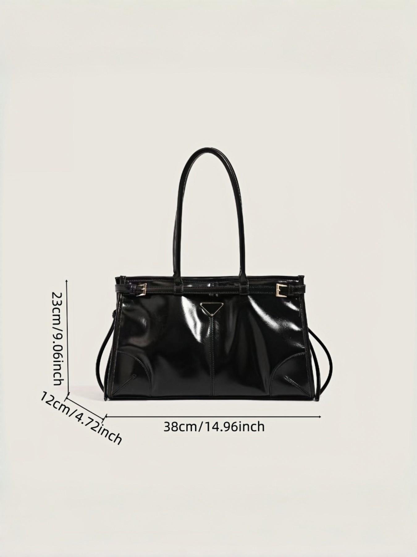 Vintage Wax Leather Tote Bag, High-End Commuter Shoulder Bag, 2026 New Arrival, Versatile Crossbody Handbag, Stylish and Practical