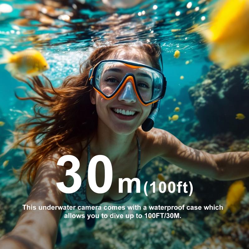 NUISK 4K Mini Body Camera with 110° Wide Angle IPX7 Waterproof 128GB Storage Wi-Fi App Control for Work Travel Fishing Pet Walking 4K/30fps Resolution NUISK 4K Mini Body Camera with 110° Wide Angle IPX7 Waterproof 128GB Storage Wi-Fi App Control for Work Travel Fishing Pet Walking 4K/30fps Resolution