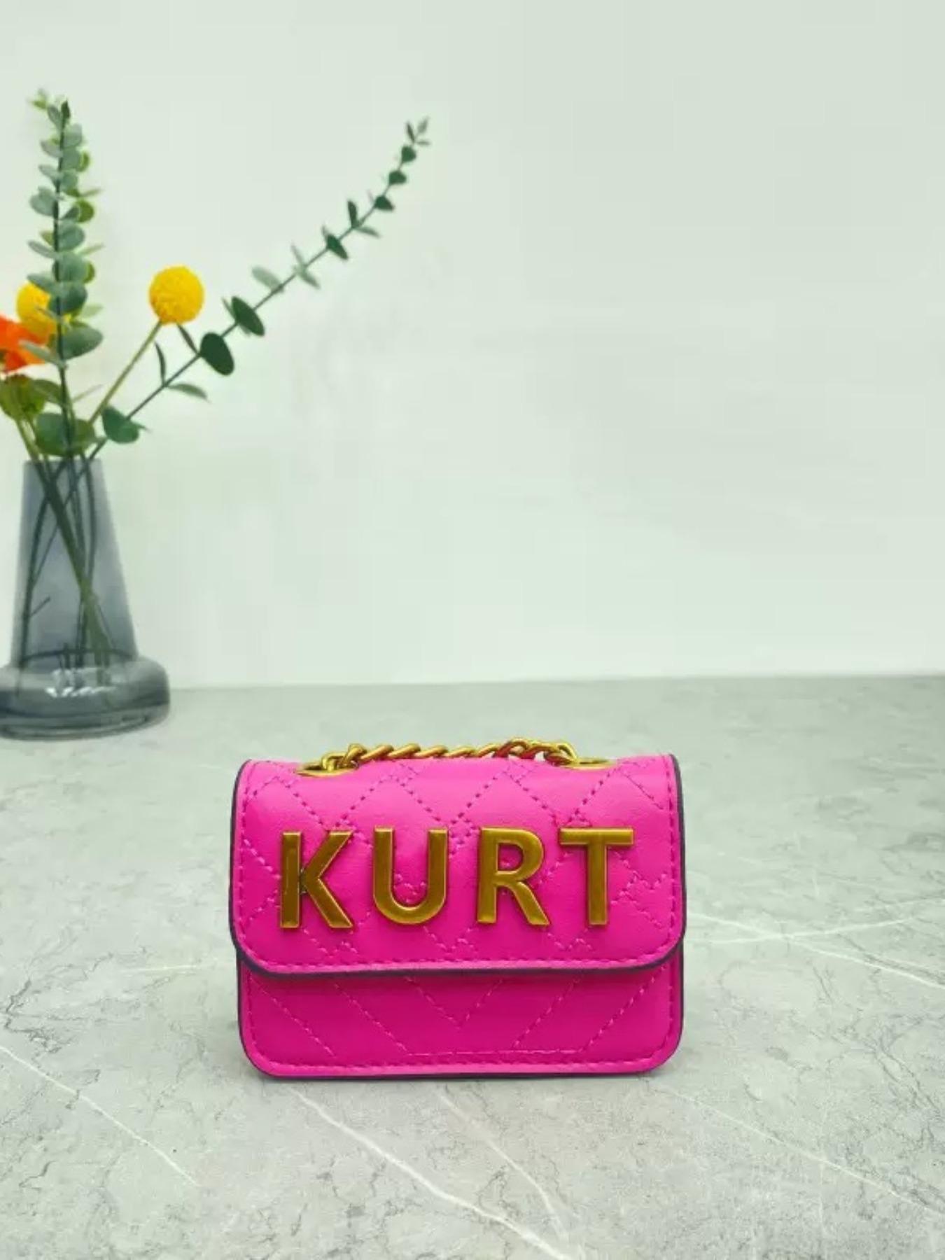 Mini Magnetic Crossbody Chain Bag, Casual Letter Cover Wallet, Small Shoulder Bag, Multi-Color Options, All Seasons Use