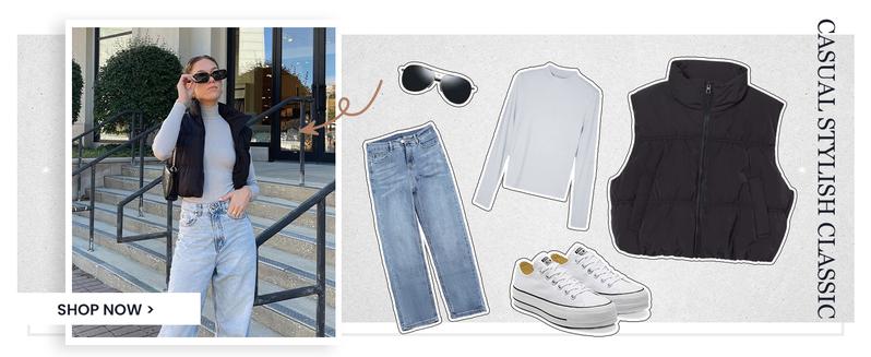 Yeokou Women's Beige Cropped Puffer Vest Stand Collar Full Zip Sleeveless Warm Padded Jacket for Casual Autumn Wear