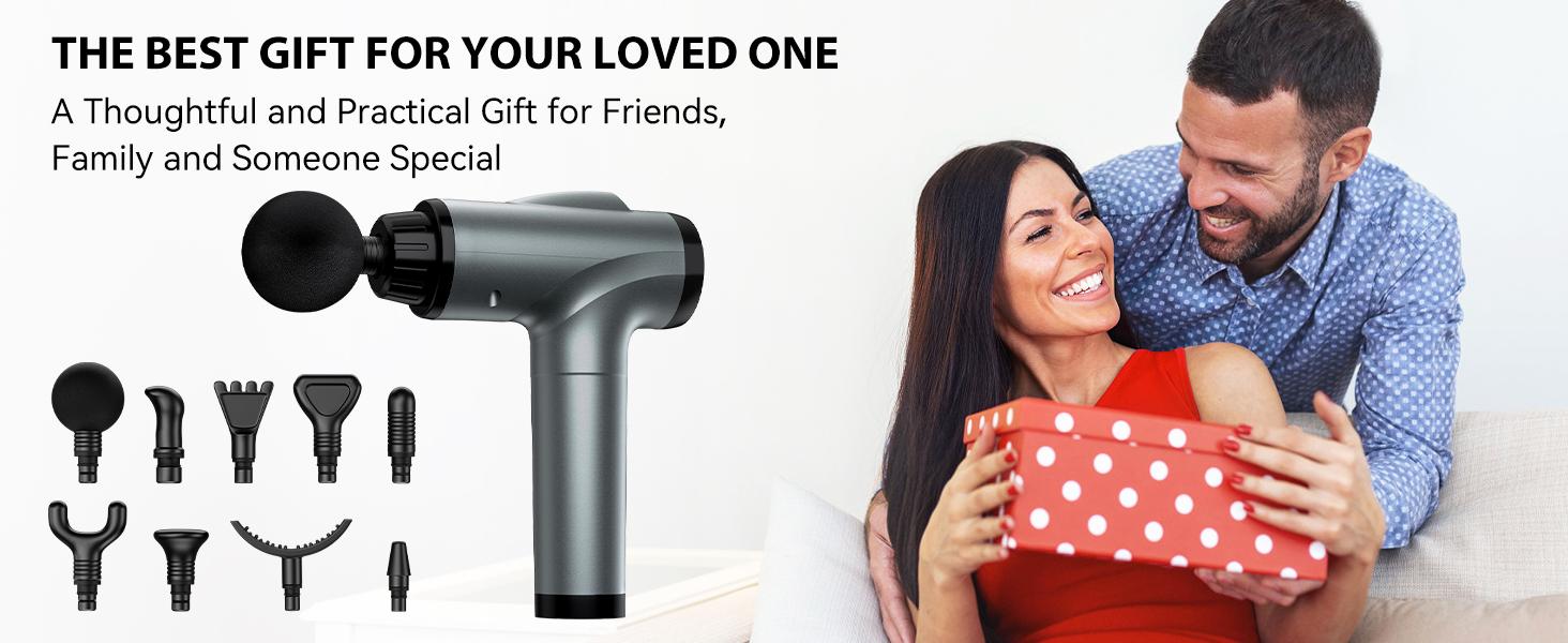 30 Speed Deep Tissue Massage Gun (M68-7) - 9 Heads for Knee Foot Neck Back, Massage Device for Pain Relief & Recovery, Perfect Gift