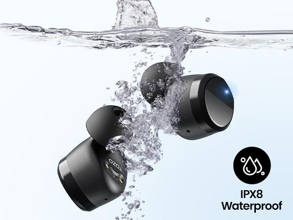 TOZO Tonal Dots (T12) Wireless Earbuds Bluetooth 5.3 Headphones Built-in ENC Noise Cancelling Mic Audio Earphones Headset Electronic Digital in-ear earphone