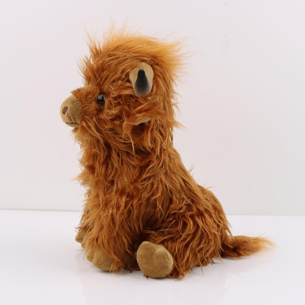 Scottish Highland Bull Plush Gift, Stuffed Animal Gifts, Cute Stuffies, Soft and Fluffy, Perfect for Hugging and Playing, Ideal for Kids, Home Decor, Collectors, Birthday Gifts