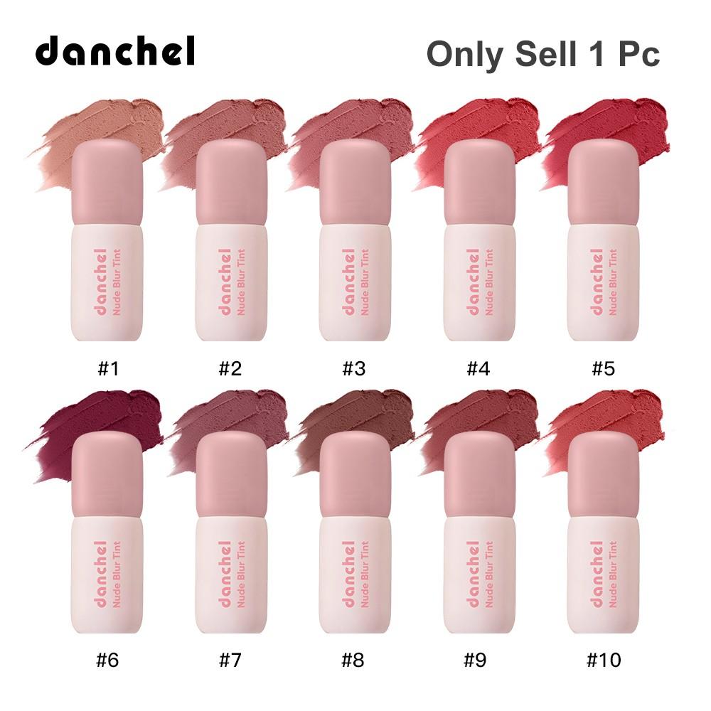 danchel Matte Lip & Cheek Tint, Lip Cosmetic, Lipstick, Makeup, Lip Products Makeup, Long-Lasting Matte Finish, Velvet Texture, 10 Shades, Makeup Gift for Girls & Women, Summer Makeup