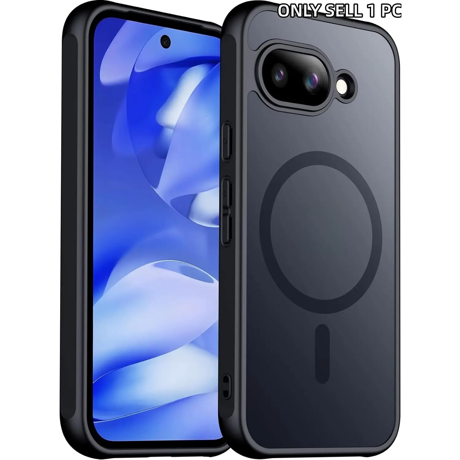 Magnetic for Google Pixel 10/Pixel 10 Pro Smartphone Case,Protection Slim Crystal Clear Shockproof Anti-Fingerprint Phone Case, Phone Case for Pixel 10/10 Pro, 9A, Protective Cellphone Casing, Cover, Smartphone Shell