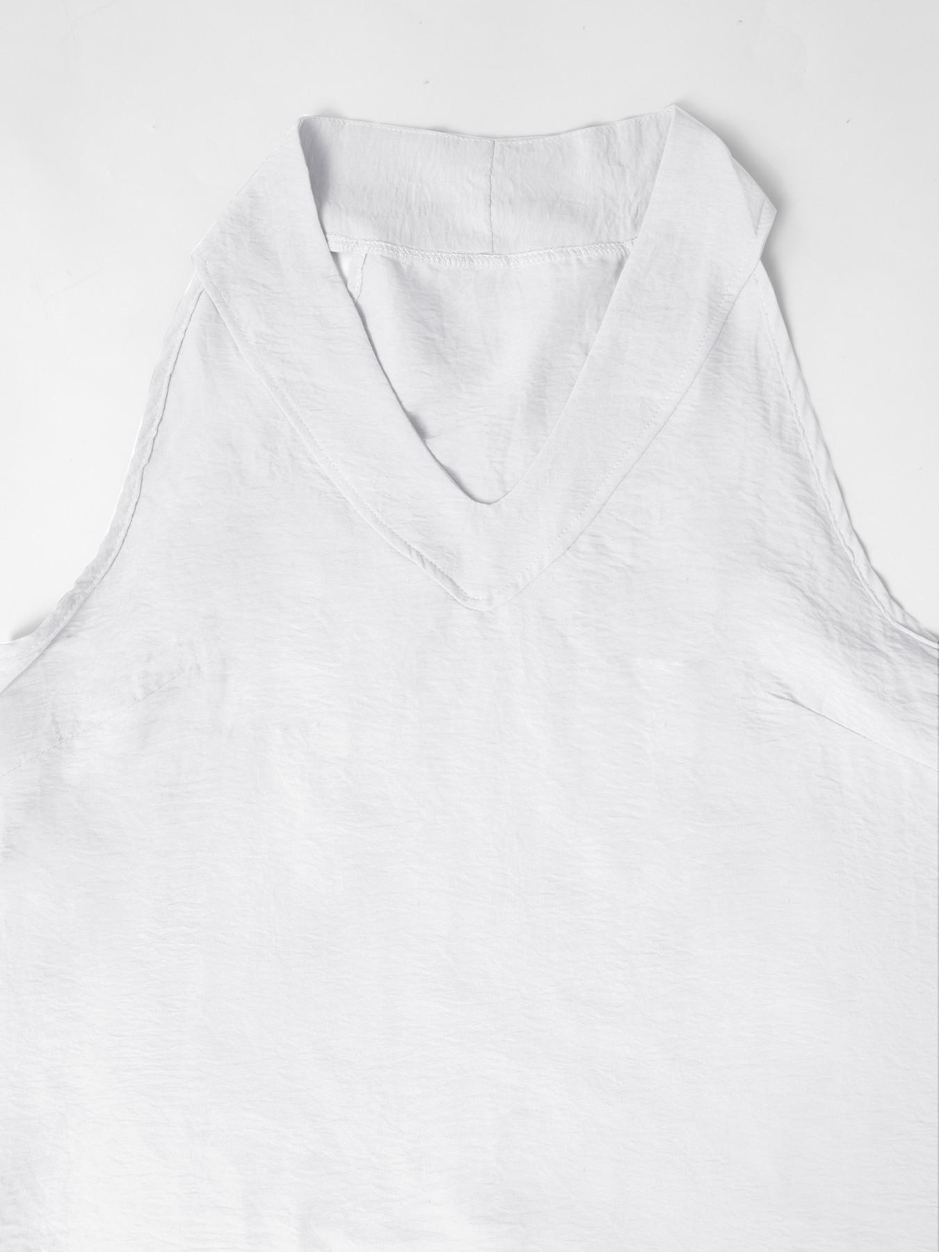 Women's Linen Sets 2 Piece Summer, Casual Sleeveless Lounge Set, Ankle Length, Loose-Fitting, Beach Vacation Clothes