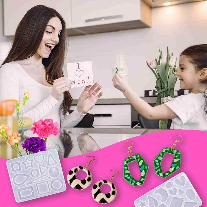 198 Count Resin Molds, Jewelry Making Kit for Jewelry, Pendant, DIY Children's Day Gift, Birthday Gift Crafts - LET'S RESIN