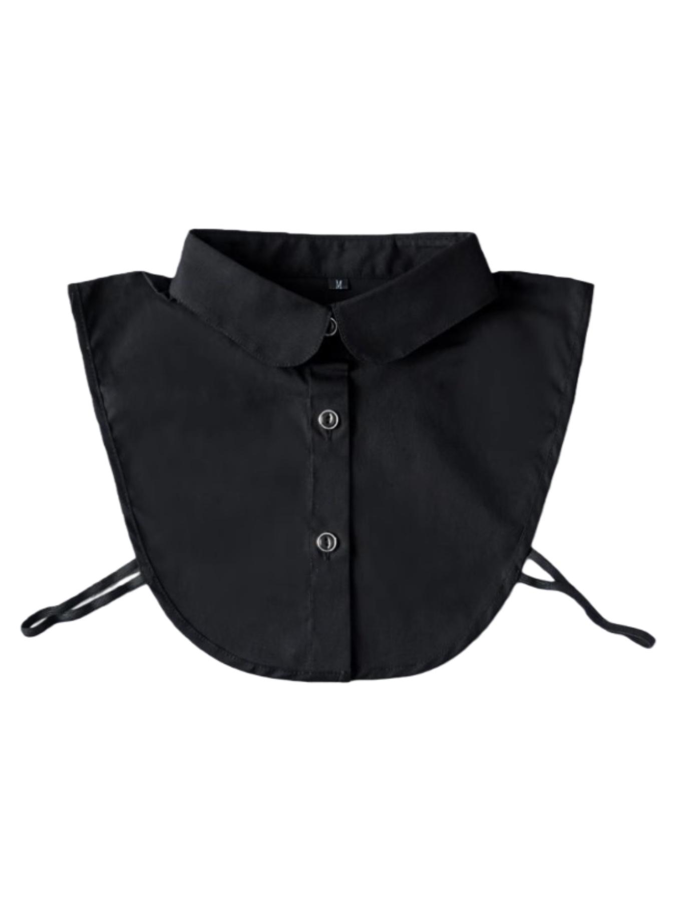 Women's Fake Collar Shirt Lapel, Versatile Cotton Decorative Stand-Up Pointed Collar, Stylish False Clothing Accessory, Styling