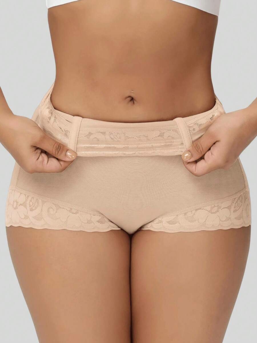 Tummy Control Shapewear Shorts Faja Colombianas Moldeadoras Compression Underwear Flat Tummy Butt Lifter Panties-Valentine's Day Women's Shorts