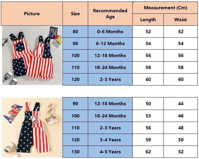 Babamoon Toddler Baby Boy Girl 4th of July Outfit Girl Boy American Flag Overall Shorts Suspender Denim Jumpsuit with Pocket Costume Romper
