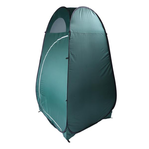 120x190cm 1-Person Pop Up Privacy Shelter Tent, Portable Outdoor Changing Room & Shower Toilet Tent, Lightweight Steel Wire Frame, Compact Fold, Built-In Storage Pocket, No Floor (for Hiking Camping Outdoor Showers)