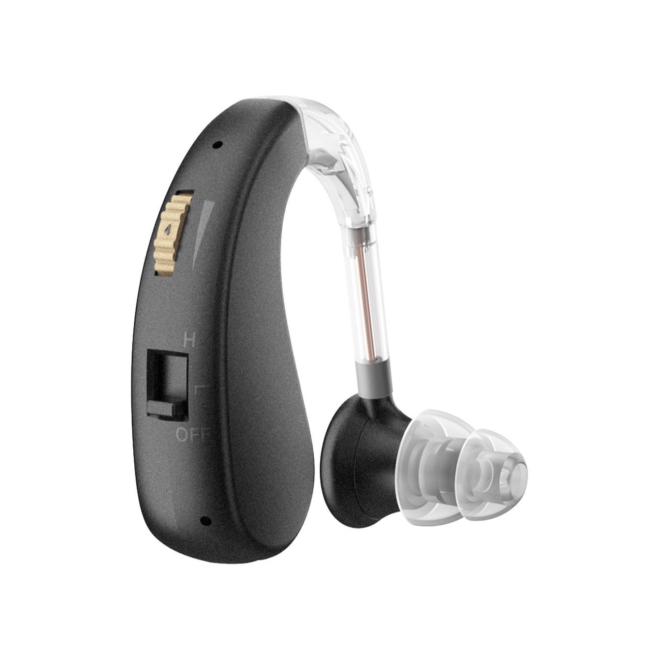 Mobile phone sound amplifier, hearing aid, personal sound amplification headphones, adjustable volume enhanced headphones, lightweight and comfortable full-ear headphones suitable for the elderly and adults, suitable for daily use.