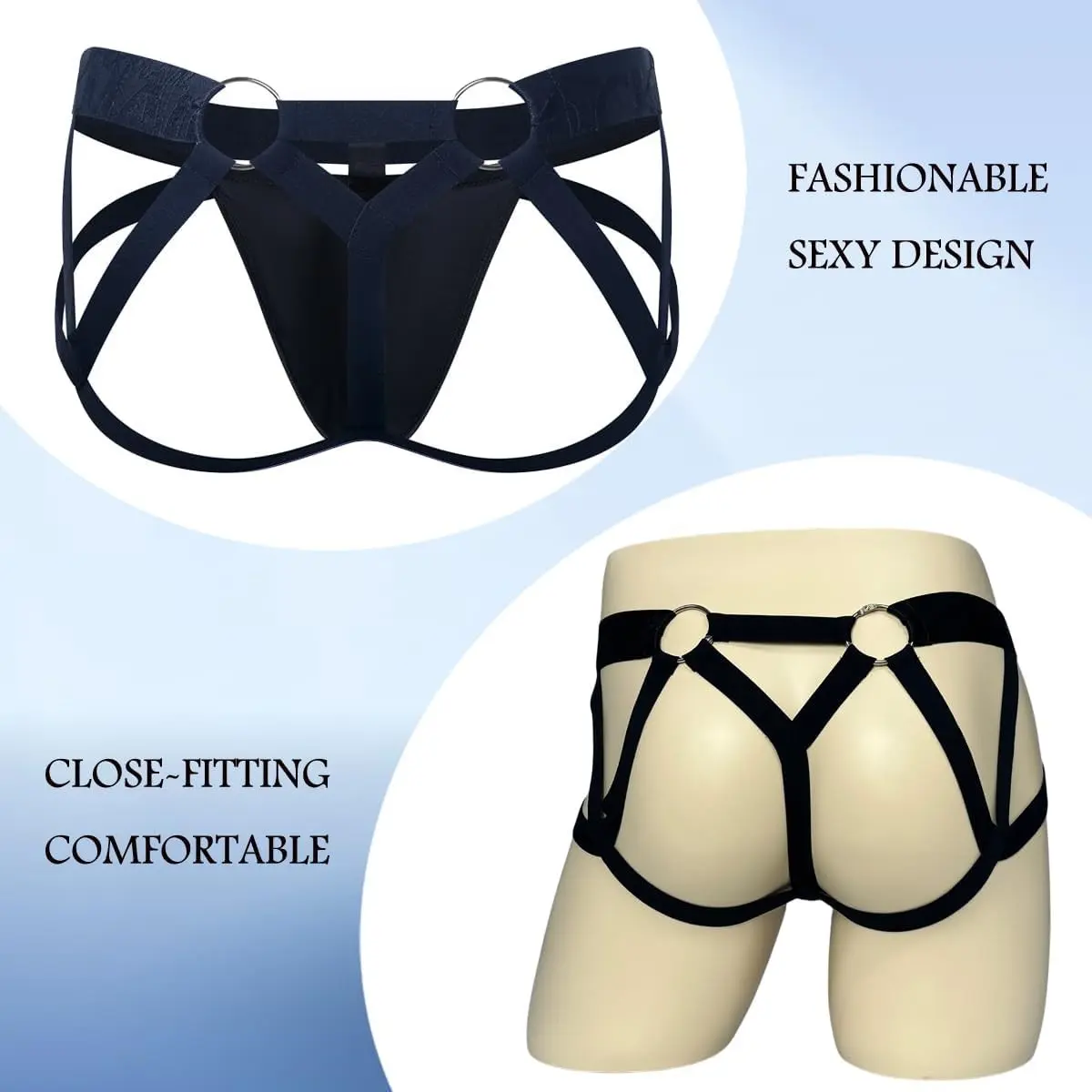 Men's Jockstrap Thong Athletic Supporter UnderwearGift