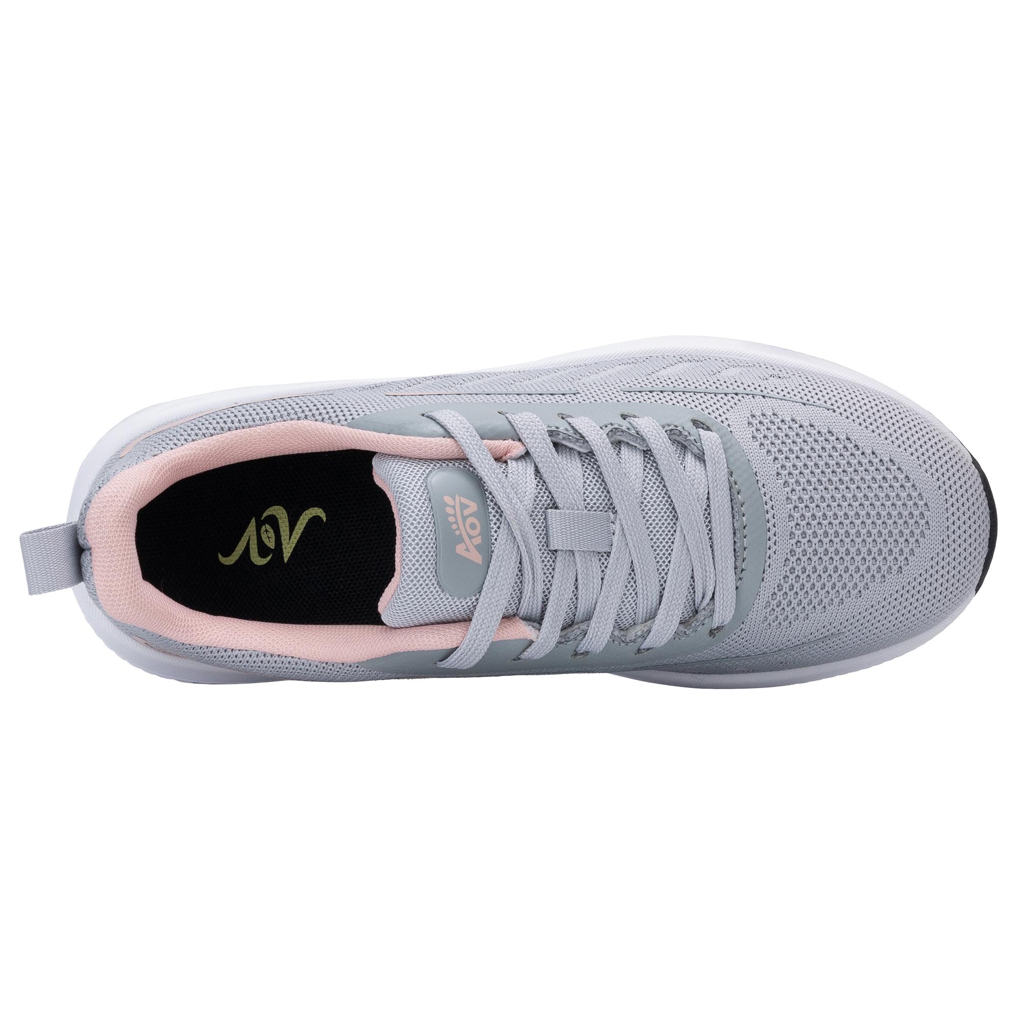 AOV Women Comfortable Arch Support high arched Walking Athletic Sports Shoes Air Cushion Sneakers