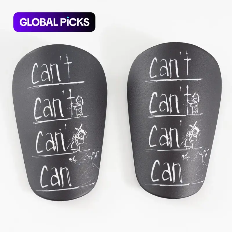 Mini Football Shin Guards, 1 Pair Thickened Football Leg Protectors for Adults, Sports Equipment, Football Accessories, Soccer Training Equipment, Soccer Gear #GLOBAL PICKS