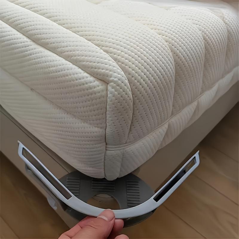 Bed Sheet Clip, 4 Counts/set Invisible Bed Sheet Fastener, Seamless Durable Buckles, Enhanced Anti-slip Design Locking Sheet Fasteners for All Size Headboards and Side Walls, Bedsheet Clip, Durable Bedding Accessories, Bed Sheet Grippers