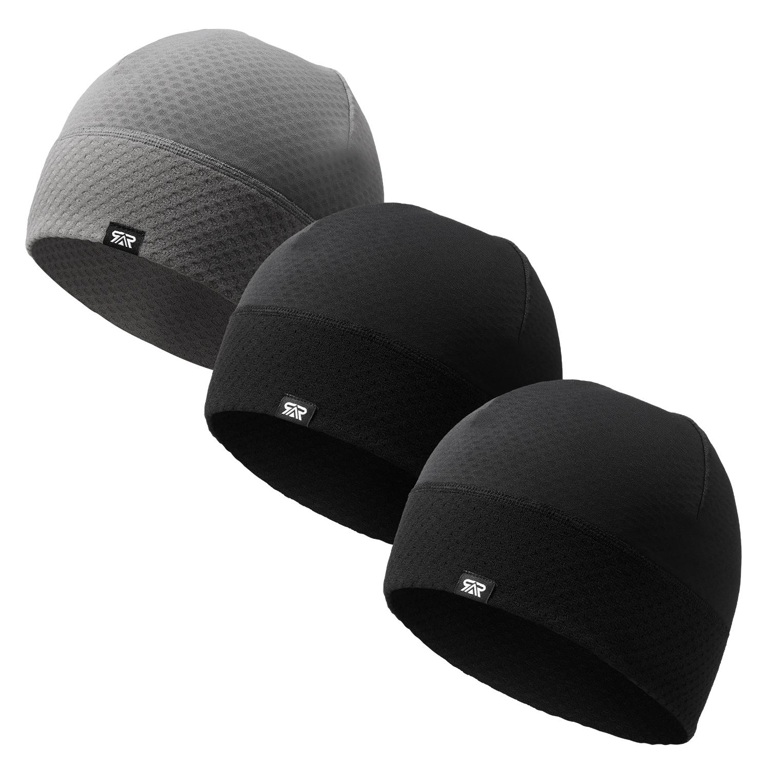 Unisex Winter Warm Skull Cap for Men Women,Lightweight Beanie Cycling Hat Breathable Helmet Liner, Multifunctional Skull Caps