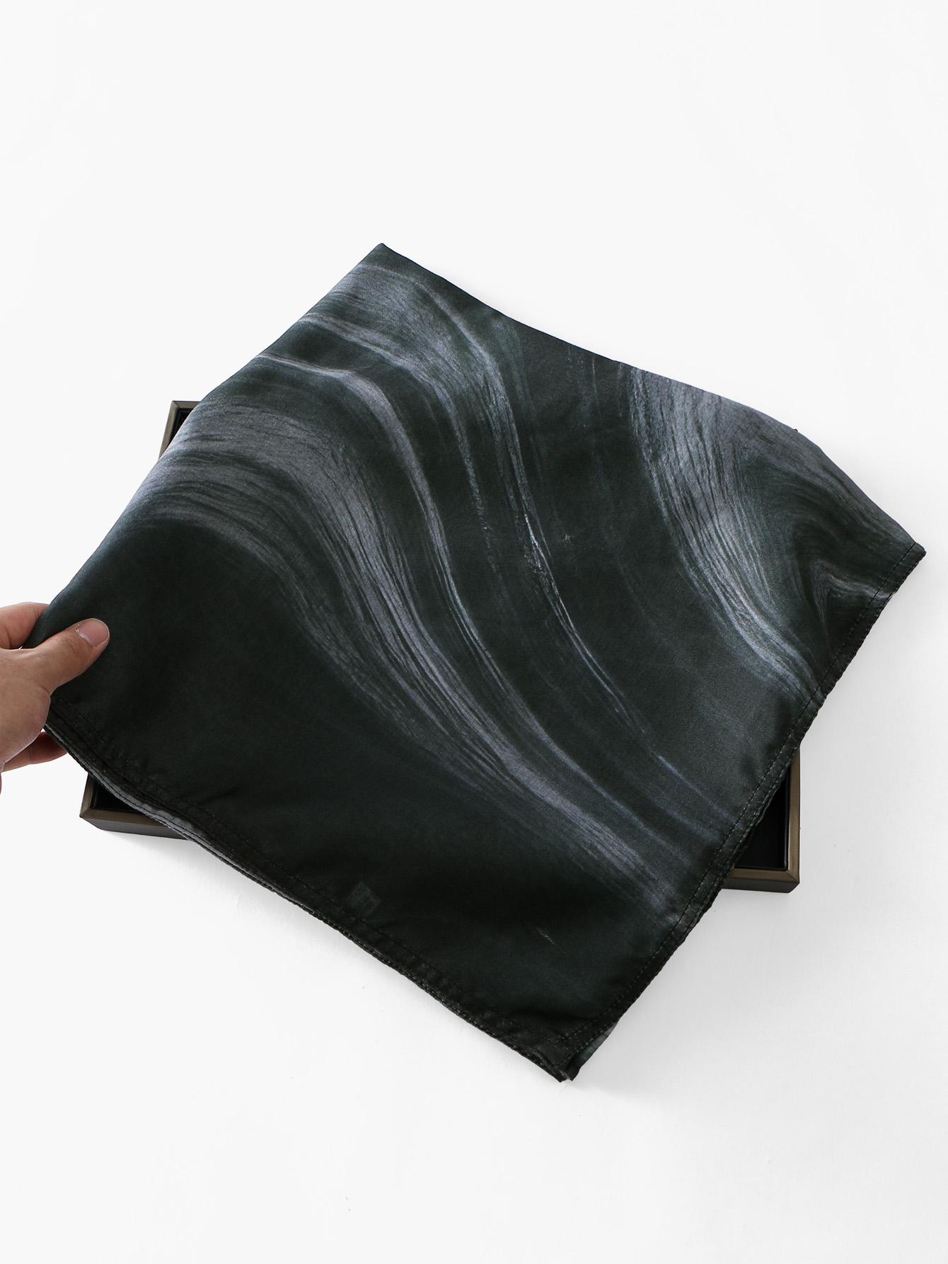 Women's Soft Fabric Long Scarf, Hijab, Head Scarf, Wave Texture Design, Comfortable Wear, Stain Resistant Dark Color, Ideal for Ramadan & Daily Use