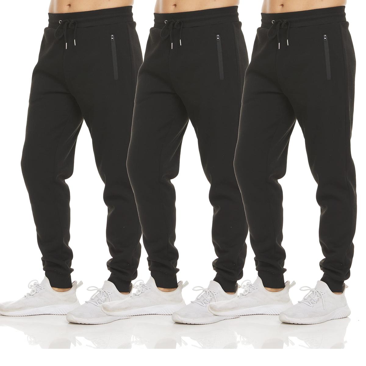 Men's Fleece Lined Slim Fit Casual Tech Jogger Sweatpants Zipper Pockets 02 Straight Leg Mid Waist Men's Fleece Lined Slim Fit Casual Tech Jogger Sweatpants Zipper Pockets 02 Straight Leg Mid Waist
