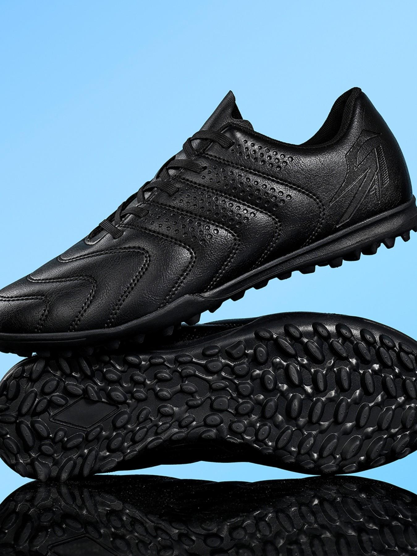 Men's Football Shoes TF Studs, Outdoor Sport Sneakers, Durable Anti-Slip, Superior Grip, Ankle Protection, All Seasons, Sports Lovers Essential