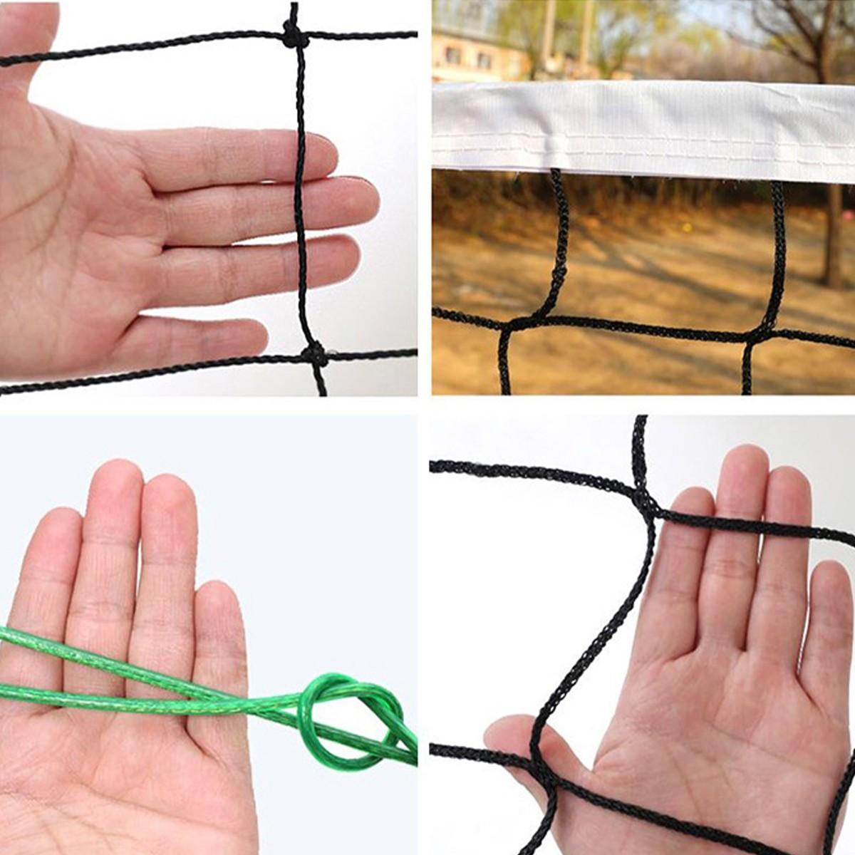 Professional Indoor/outdoor Volleyball Net, Durable Stainless Steel Rope, Thick Edge Band, Ideal for Tennis, Pickleball, Badminton