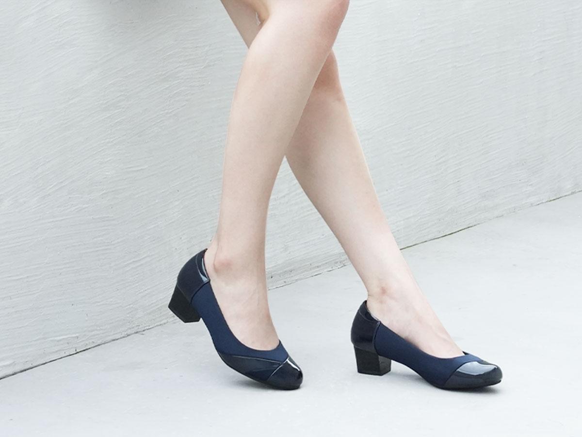 Ortho+rest Women Bunion-Friendly Dress Shoes Low Heel Slip on Loafers Pumps Footwear Girl Elegant Stylish