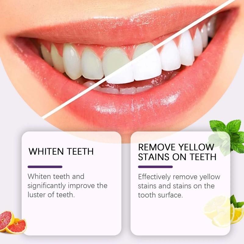 Tooth Stain Cleaning Toothpaste 120g, Gentle Whitening Formula for Stains, Polish Teeth, Promote Oral Health, Teeth Stain Remover, Oral Care Toothpaste