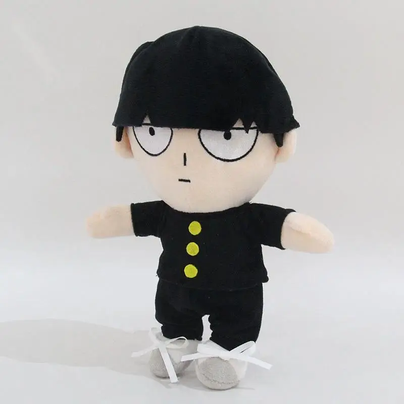 27CM Kawaii Anime Mob Reigen Plush Doll Kageyama Shigeo Plushie Toy Omori Stuffed Pillow Birthday Gifts Xmas Decor For Kids Fans