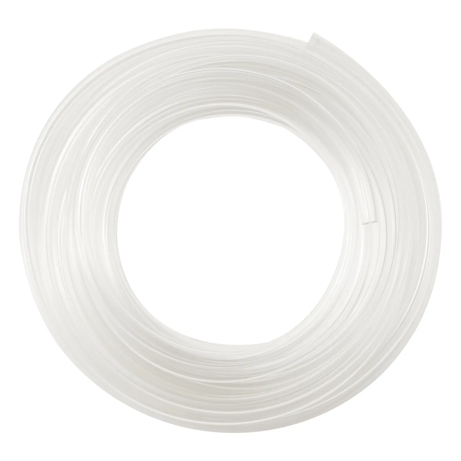 Clear Vinyl Tubing, 3/8" ID x 1/2" OD, 50FT Plastic PVC Tubing, Flexible and Cuttable Clear Hose, 1/16 in Wall Thickness, High-strength PVC Material for Aquarium Irrigation Swimming Pool Lab