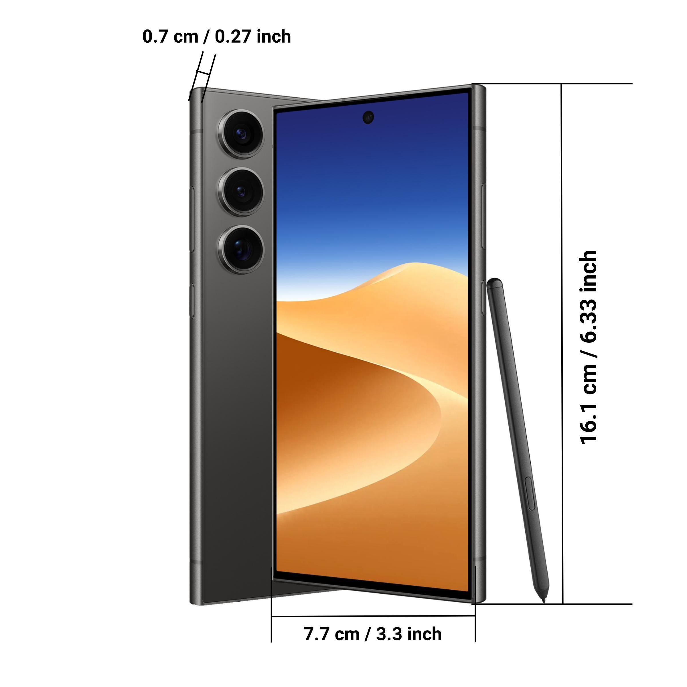 Toblu S24 Pro Unlock Global 4g Dual Sim Smartphone, 6.8 Inch HD Display, 4GB RAM + 64GB Storage（32GB+32GB TF Card）, 4100mah Battery, Handwriting Pen, GPS
