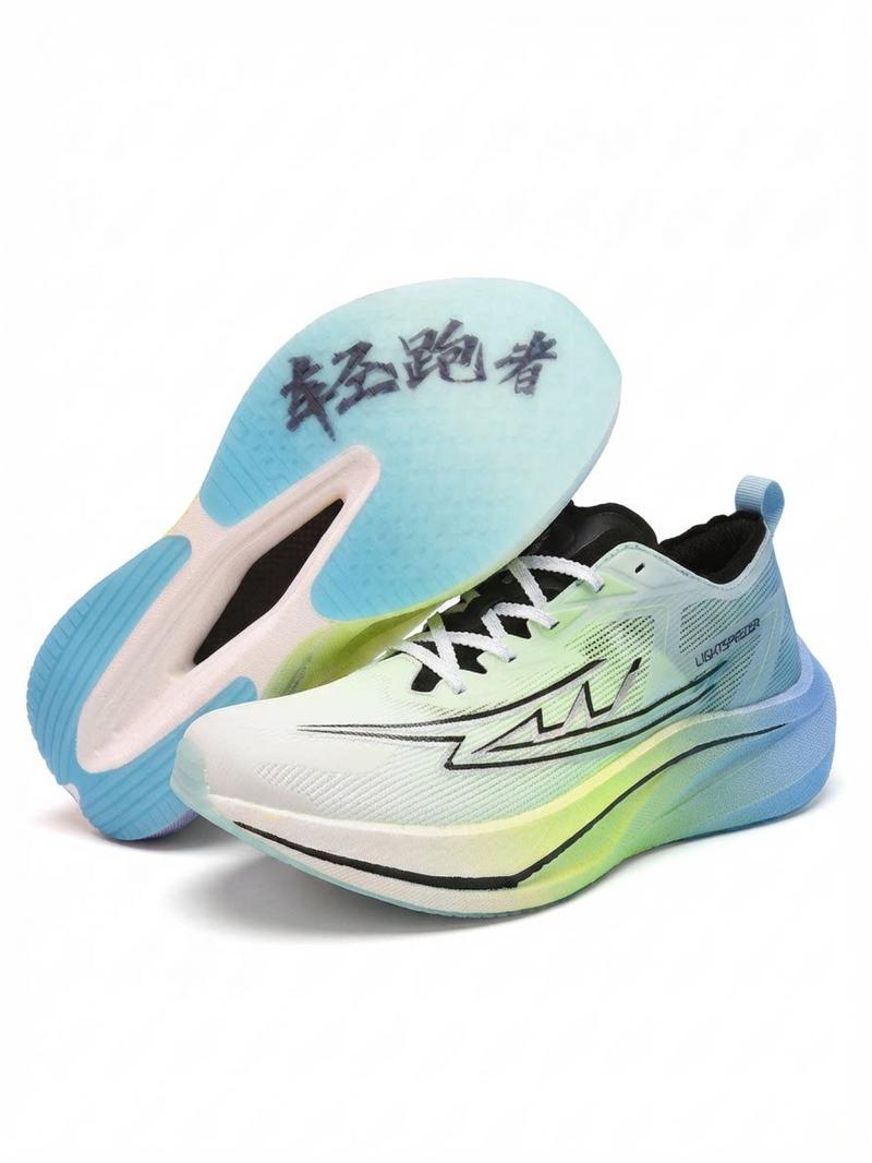 'The Breathing Speed Weapon' Internet-Famous Gradient Trainers. Flexible forefoot & stable heel power long runs & fast commutes. #LongDistance #FastCommute #BreathableRun