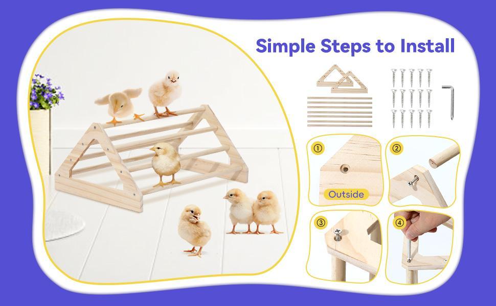 Pawaboo 5-in-1 Chicken Brooder Box for Chick Starter Kit, Includes Pet Cage Tent, Chicks Perch, Chick Feeder, 1.1L Chick Waterer, Baby Chick Supplies (Brooder Set), Green + Red + Wood Color Pawaboo 5-in-1 Chicken Brooder Box for Chick Starter Kit, Includes Pet Cage Tent, Chicks Perch, Chick Feeder, 1.1L Chick Waterer, Baby Chick Supplies (Brooder Set), Green + Red + Wood Color