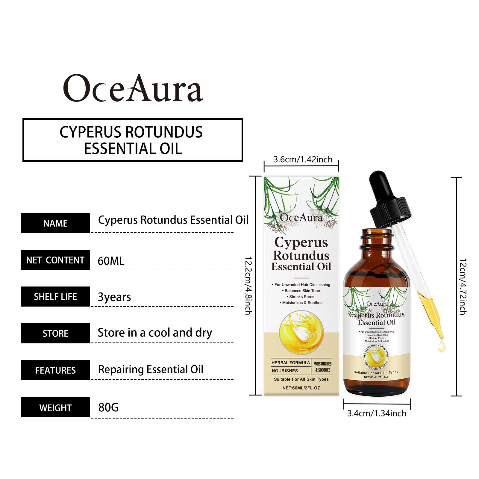 Herbal Hair Removal Care Oil, Gentle Hair Cleansing, Smooth Skin, Aloe Vera Extract, Soothes Sensitive Skin After Shaving