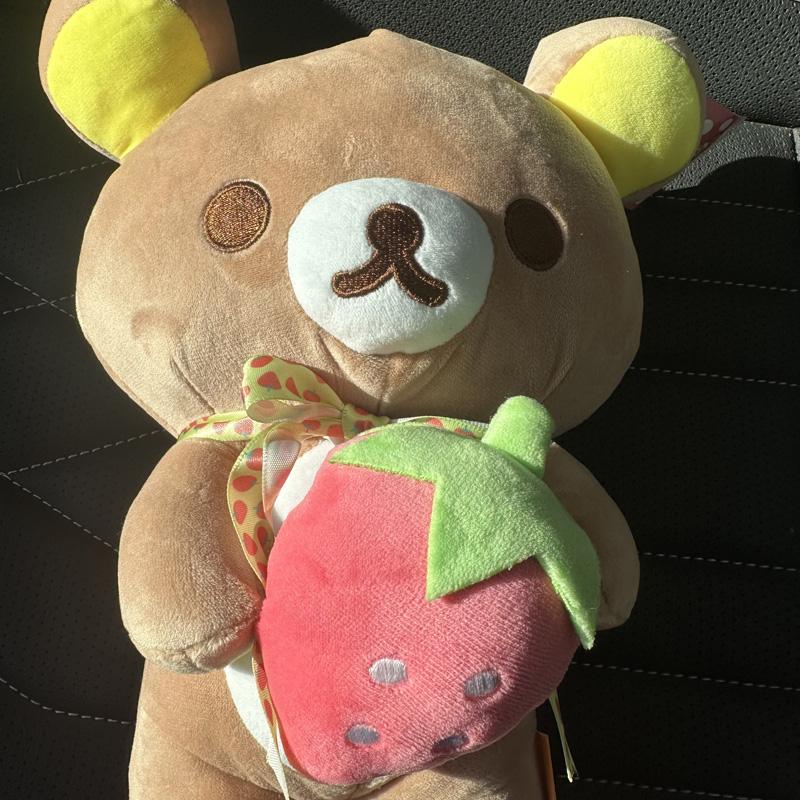 Anime Rilakkuma Cartoon Soft Plush Doll, Kawaii Unisex Room Decor, Classic Teddy Bear Toy, Christmas Gifts for Girls