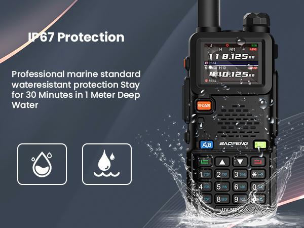 BAOFENG Radio GMRS UV-5RH (Upgrade of UV-5R) Ham Radio, Rechargeable Digital Wireless Walkie Talkie Long Range, Portable Handheld 2way Ridio, Emergency Preparedness Audio BAOFENG Radio GMRS UV-5RH (Upgrade of UV-5R) Ham Radio, Rechargeable Digital Wireless Walkie Talkie Long Range, Portable Handheld 2way Ridio, Emergency Preparedness Audio