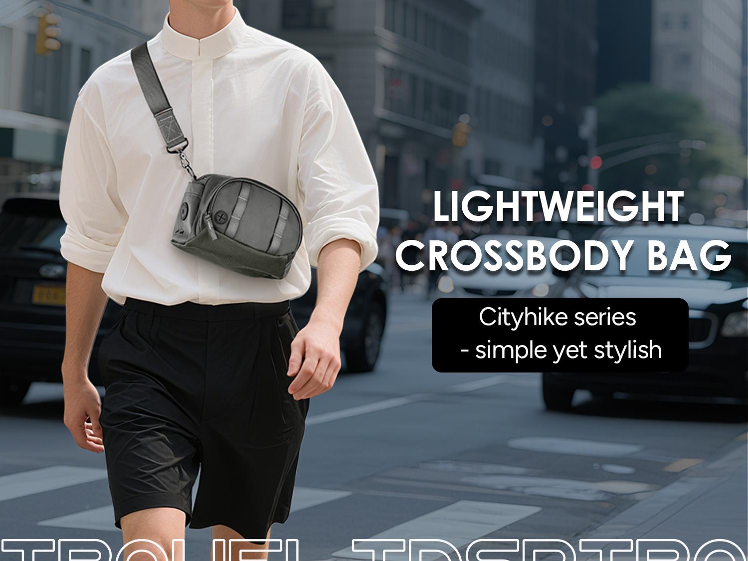 travel inspira Functional Multi Pocket Crossbody Bag Stylish Shoulder Bags Purse, Water-proof, Hiking,Outdoor,Travel,Leisure