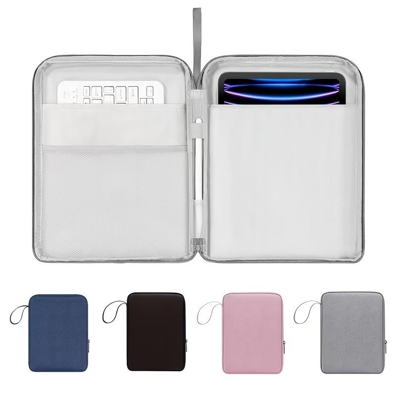 11/13 Inch Tablet Laptop Storage Bag, iPad Computer Organizer, Handheld Portable Pen Slot Pouch, Durable & Convenient Design