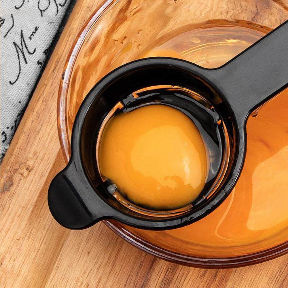 11pcs Plastic Measuring Cups, Spoons and Egg Yolk Separator Divider Set - Kitchen Measuring Tool, Stackable Measure Cup for Liquid & Dry Measuring, Kitchen Gadget for Cooking & Baking, Kitchen Tool | Modern Kitchenware | Durable Plastic