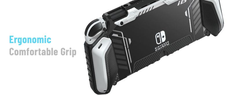 SUPCASE CASE for Nintendo Switch OLED Case 2021 Dockable Comfortable Grip protection Anti-Scratch Case Compatible with Nintendo Switch OLED Model and Joy-Con Controller handheld cover Gaming Stuff Game Peripherals