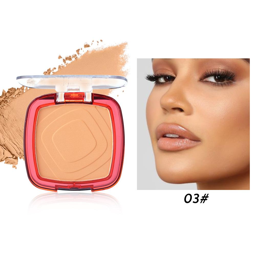 Rosalwee Long-Lasting Makeup Powder, Oil-Control Waterproof, 24h Fresh Wear, Natural Soft Focus, Setting & Touch-Up, Solid Form