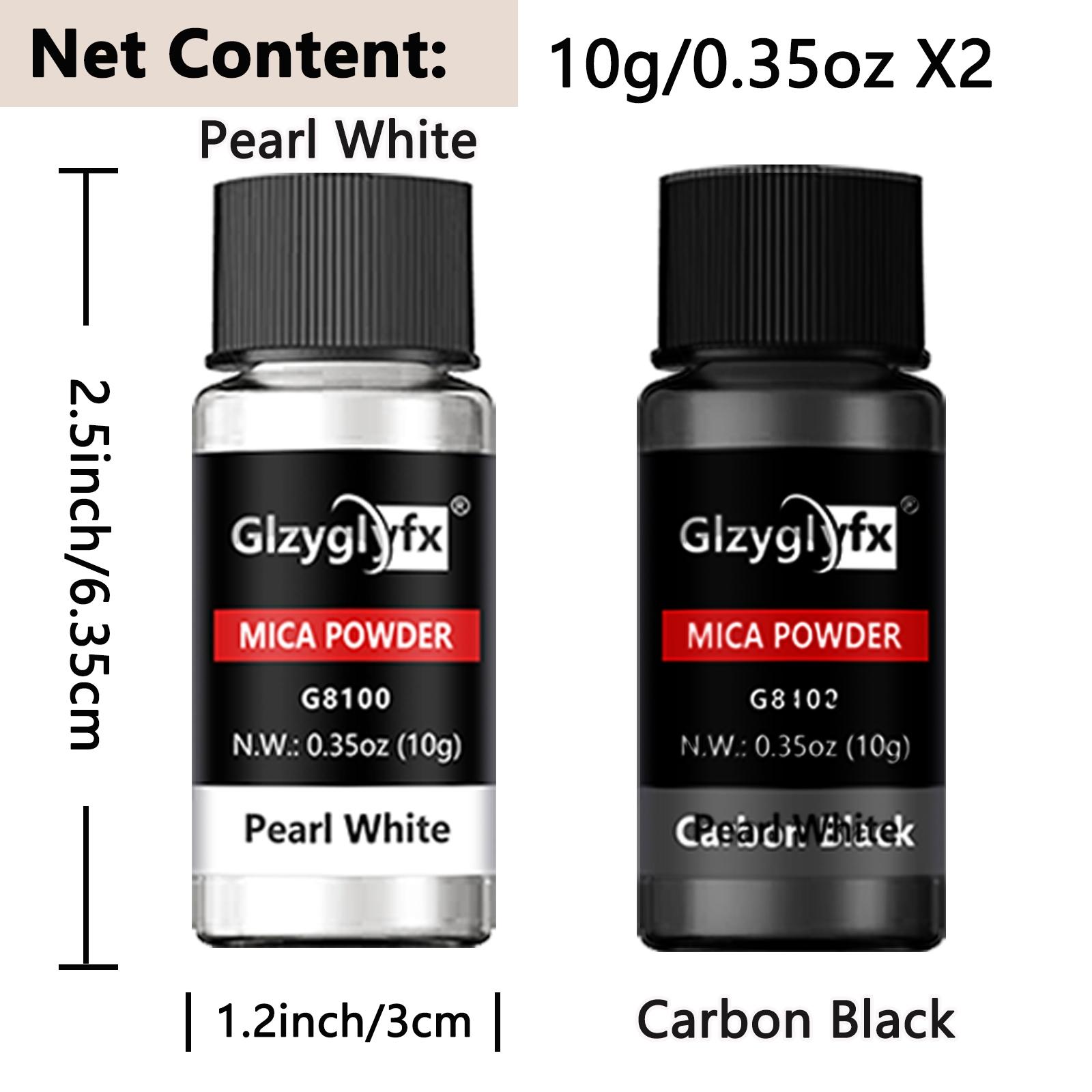 2 Pcs/set  Vibrant Rainbow Mica Powder – Epoxy Resin Pigment for Jewelry Making, Crafts and Art Painting, 1g per Contains, Ideal for DIY Projects, Brilliant Rainbow Shades and Long-lasting Color Performance, Ideal Gift for Christmas and Other Holidays.