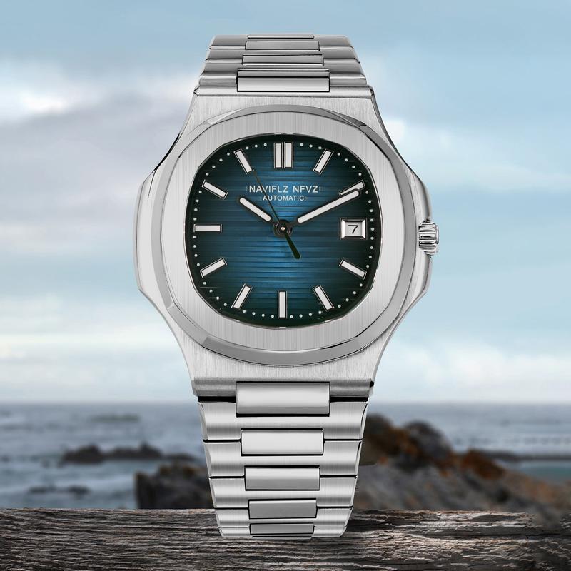 NAVIFLZ NFVZ High Quality Top Luxury Man Watch Sports Waterproof Luminous Date Men Wristwatch Square Dial Automatic Mechanical NAVIFLZ NFVZ High Quality Top Luxury Man Watch Sports Waterproof Luminous Date Men Wristwatch Square Dial Automatic Mechanical