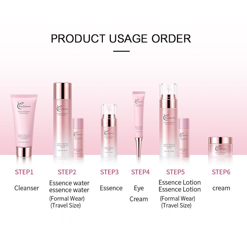Korean Style Glass Texture Skincare Set, 8-Piece Hydrating Moisturizing Kit, Suitable for Sensitive Skin, Contains Hyaluronic Acid, Daily